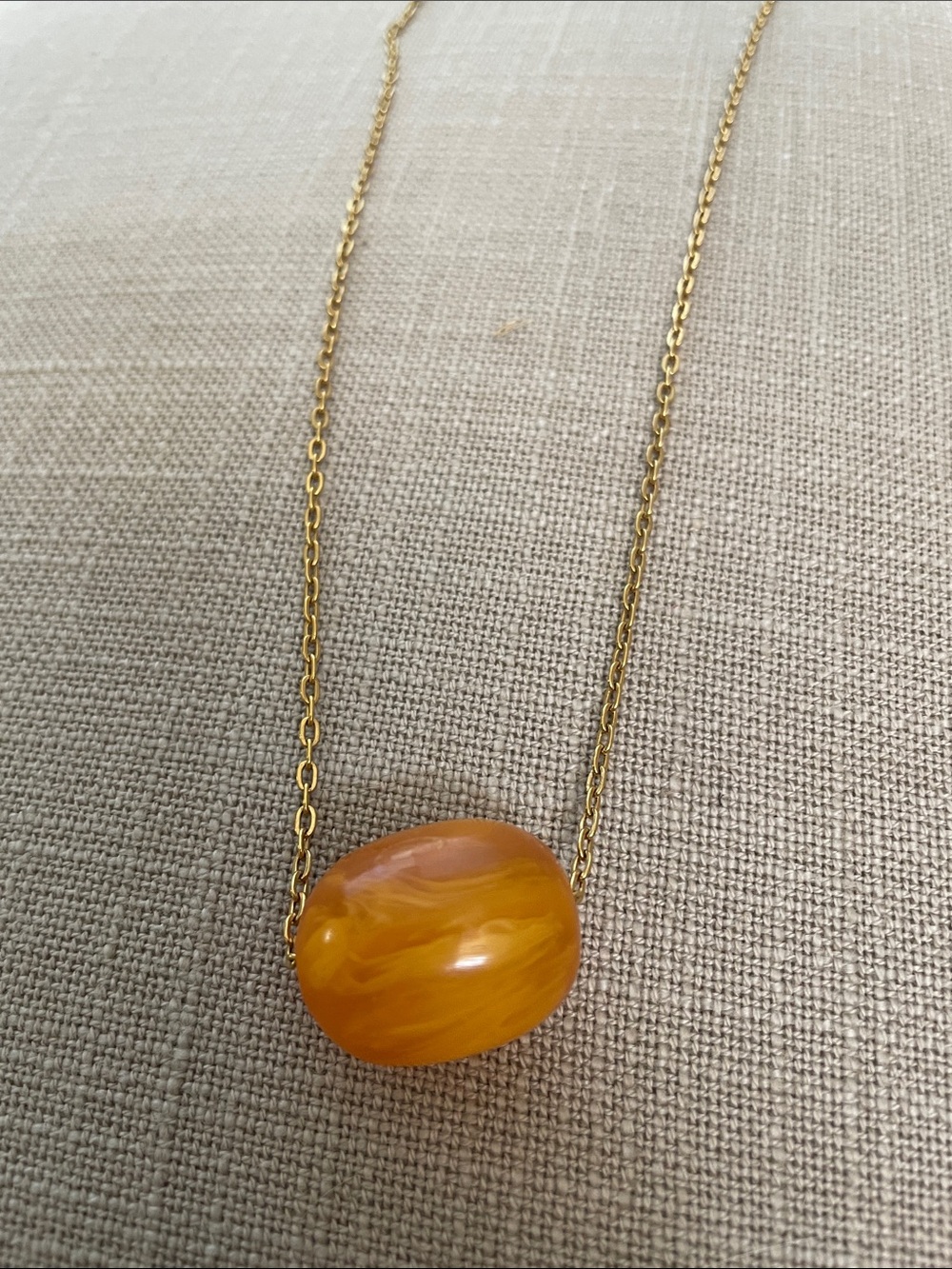 Bakelite large bead Necklace